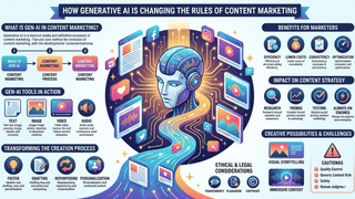 How is generative AI changing the rules of content marketing? Chedir Content Writing Services