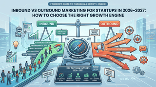Inbound vs Outbound Marketing for Startups in 2026–2027: How to Choose the Right Growth Engine