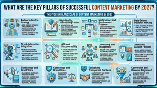What are the key pillars of successful content marketing by 2027? Chedir Content Writing Services